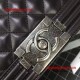 Chanel A67086-62 Medium Boy Flap Bag in Black Lambskin SHW 