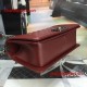 Chanel Medium Boy Flap Bag in Burgundy Caviar Aged RHW A67086
