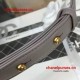 Chanel Medium Boy Flap Bag in Gray Lambskin Aged BHW A67086
