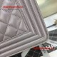 Chanel Medium Boy Flap Bag in Gray Lambskin Aged RHW A67086