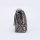 Chanel 2.55 Reissue Flap Bag 227 in Gray Python with aged bronze hardware A37590