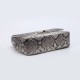 Chanel 2.55 Reissue Flap Bag 227 in Gray Python with aged bronze hardware A37590