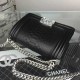 Chanel Small Boy Flap Bag in Black Python PVD SHW A67063