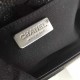 Chanel Small Boy Flap Bag in Black Python PVD SHW A67063