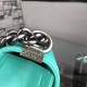 Chanel Medium Boy Flap Bag in Aqua Lambskin Aged RHW A67086