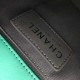 Chanel Medium Boy Flap Bag in Aqua Lambskin Aged RHW A67086