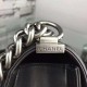 Chanel A67086-python-2 Medium Boy Flap Bag in Black Python Aged RHW 