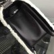 Chanel Shearling Boy Flap Black Aged RHW A67086