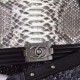 Chanel A67086-python-5 Medium Boy Flap Bag in Black/Silver Python Aged RHW 