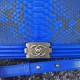 Chanel A67086-python-6 Medium Boy Flap Bag in Blue/Black Python Aged RHW 