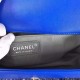 Chanel A67086-python-6 Medium Boy Flap Bag in Blue/Black Python Aged RHW 