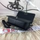 Chanel Medium Boy Braid Flap in Black Calfskin Aged RHW A67086