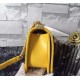 Chanel A67086-python-8 Medium Boy Flap Bag in Bright Yellow GHW 