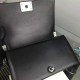 Chanel Medium Boy Flap Black Lambskin Geometry Pattern Aged RHW A67086