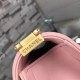 Chanel Medium Boy Flap Bag in Pearl Pink Lambskin GHW A67086