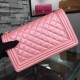 Chanel Medium Boy Flap in Pink Caviar SHW A67086