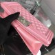 Chanel Medium Boy Flap in Pink Caviar SHW A67086