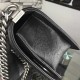 Chanel Studded Boy Flap Black Aged Lambskin Aged RHW A67086