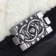 Chanel Shearling Boy Flap White Aged RHW A67086