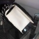 Chanel Shearling Boy Flap White Aged RHW A67086