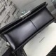 Chanel Medium Handle Flap Bag in Black Calfskin Aged RHW A94804