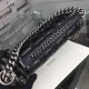 Chanel Medium Handle Flap Bag in Black Calfskin Aged RHW A94804