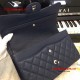 Chanel A58600-28 Jumbo Classic Flap Bag in Dark Blue