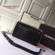 Chanel A67086-25 Medium Boy Chanel Chevron Flap Bag