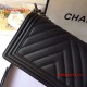 Chanel A67086-26 Medium Boy Chanel Chevron Flap Bag