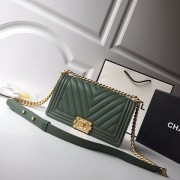 Chanel A67086-28 Medium Boy Chanel Chevron Flap Bag