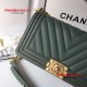 Chanel A67086-28 Medium Boy Chanel Chevron Flap Bag