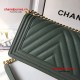 Chanel A67086-28 Medium Boy Chanel Chevron Flap Bag