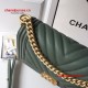 Chanel A67086-28 Medium Boy Chanel Chevron Flap Bag
