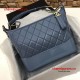 Chanel A93824-15 Gabrielle Hobo Bag in Goatskin