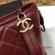 Chanel A93824-17 Gabrielle Aged Calfskin Hobo Bag