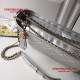 Chanel A93824-23 Gabrielle Hobo Bag in Metallic Crumpled Calfskin