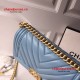 Chanel A67086-12 Boy Old Medium Chevron Flap Bag