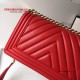Chanel A67086-13 Boy Old Medium Chevron Flap Bag