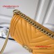 Chanel A67086-14 Boy Old Medium Chevron Flap Bag