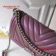 Chanel A67086-16 Medium Boy Chanel Chevron Flap Bag