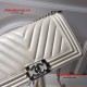 Chanel A67086-19 Medium Boy Chanel Chevron Flap Bag