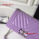 Chanel A67086-21 Medium Boy Chanel Chevron Flap Bag