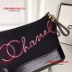 Chanel A91810-16 Gabrielle Signature Embroidered Wool Small Hobo Bag