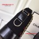 Chanel A91810-16 Gabrielle Signature Embroidered Wool Small Hobo Bag