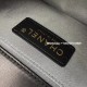 Chanel A67086-61 Medium Boy Flap Bag in Black Lambskin GHW 