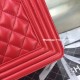 Chanel A92193-10 red lambskin aged rhd