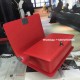 Chanel A92193-10 red lambskin aged rhd