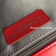 Chanel A92193-10 red lambskin aged rhd