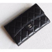 Chanel A31506-1 Quilted Flap Wallet in Lambskin