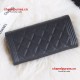 Chanel A80286-9 Boy Quilted Long Flap Wallet 